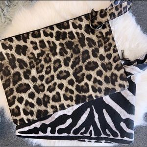 Zebra Clutch/Wristlet